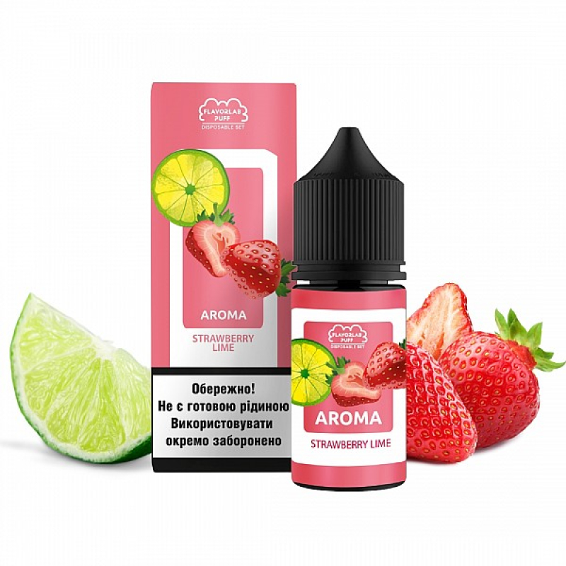 Набір Flavorlab Puff Strawberry Lime